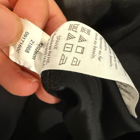 SPANX Women's Kick Flare Ponte Pants with Compression Black Crop Small - Picture 8 of 8